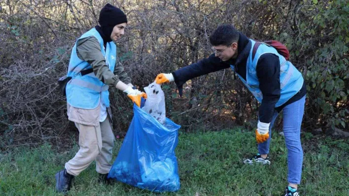 Çevre temizliği için seferber oldular