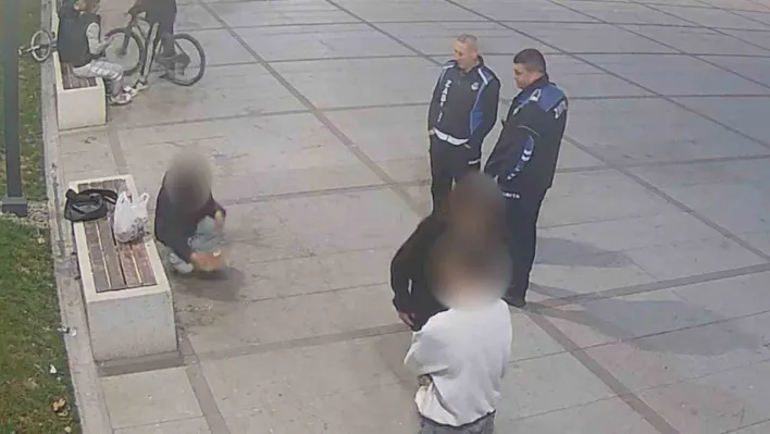 Çevreyi kirletenler, süpürmeden kalkamadı