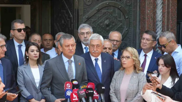 CHP Başkanı Özel'den TESK ziyareti