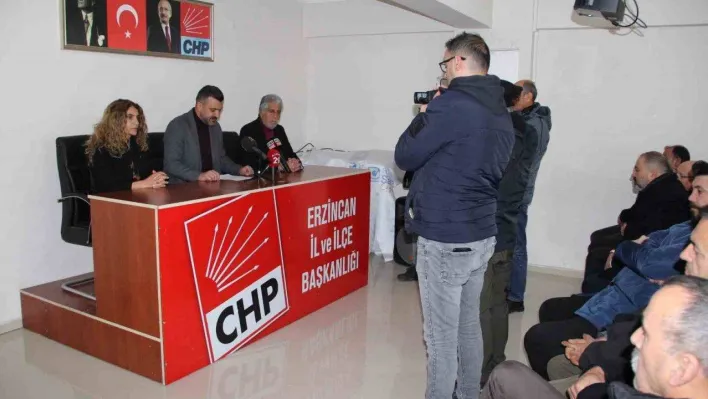 CHP'den 81 ilde ortak açıklama