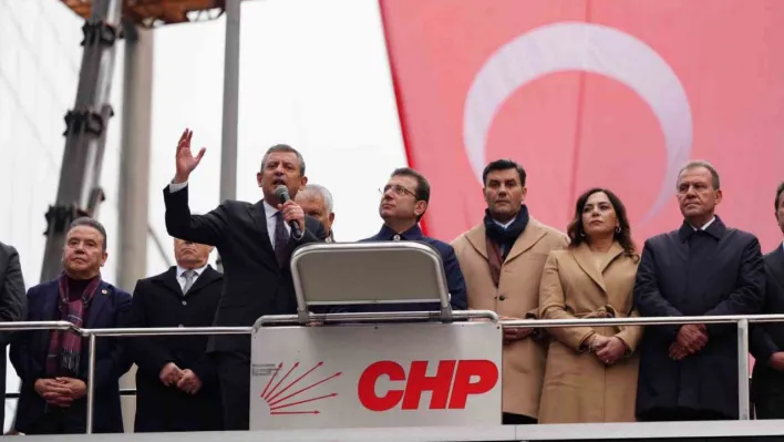 CHP Genel Başkanı Özel: 'Rıza için İstanbul için adalet istiyoruz'