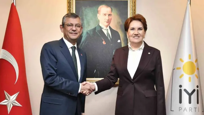 CHP Genel Başkanı Özel'den İYİ Parti Genel Başkanı Akşener'e ziyaret