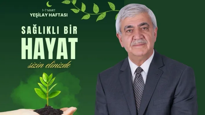 CHP İlçe Başkanı İbrahim Kömür'den Yeşilay Haftası Mesajı