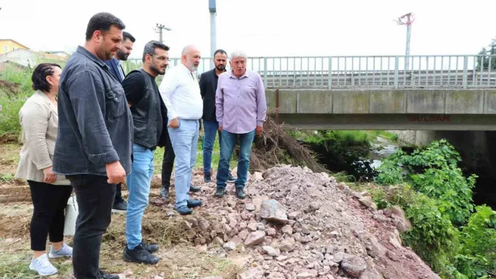 Çiftlikköy Kazımiye Deresi'nde büyük temizlik başladı