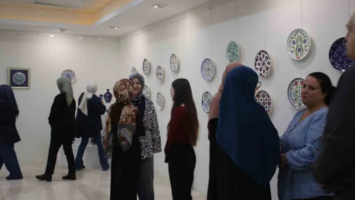 Çini Sanatı SAÜ'de sergilendi