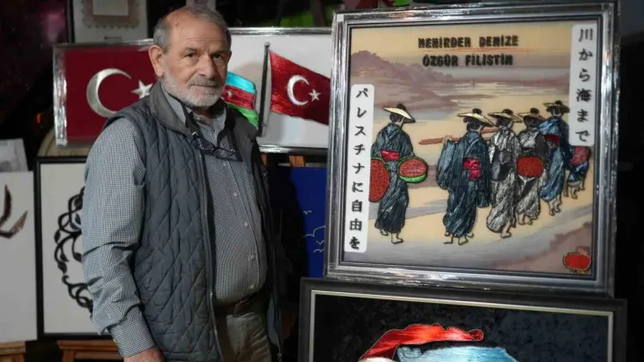 Çivi ve telin ustası: 71 yaşında sanatı yaşatıyor