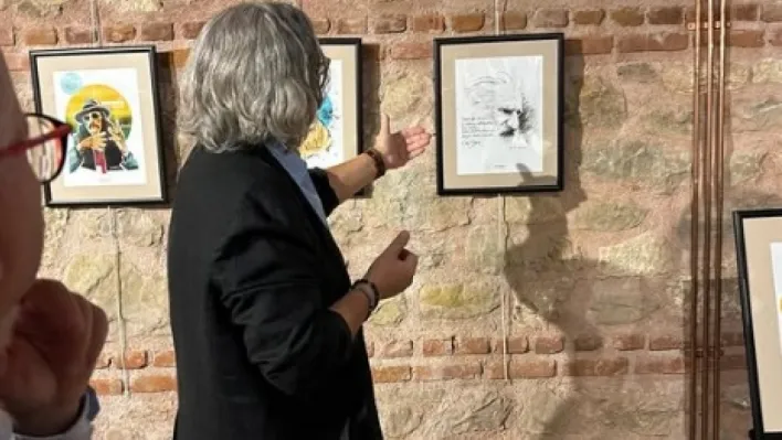 'Çizgilerle Konuşan Portreler' Silivri'de Sanatseverlerle Buluştu