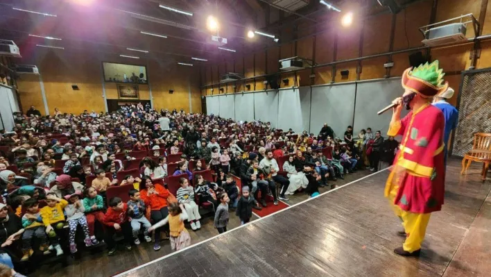 Çocuklar Ramazan eğlencesiyle doyasıya eğlendi