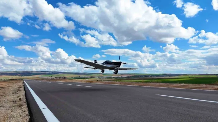 Çocukluk hayali sınır tanımayan pilot: Bozkırın ortasına hava parkı kurdu