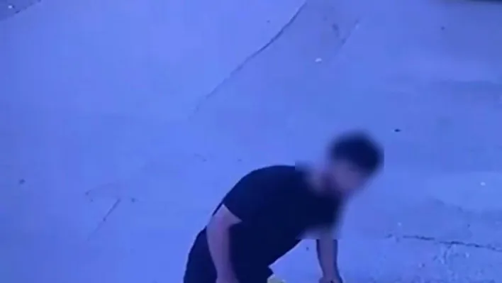 Çöp kovasını çalıp kayıplara karıştı