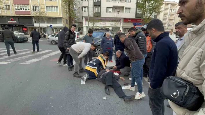 Çorlu'da alkollü sürücü yaya geçidinde yaşlı adama çarptı