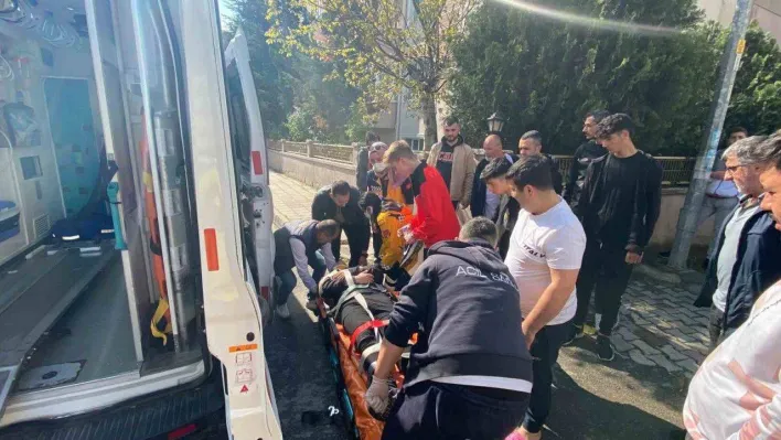 Çorlu'da motosiklet kazası: 1 yaralı