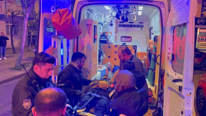 Çorlu'da otomobil ile motosiklet çarpıştı: 1 yaralı