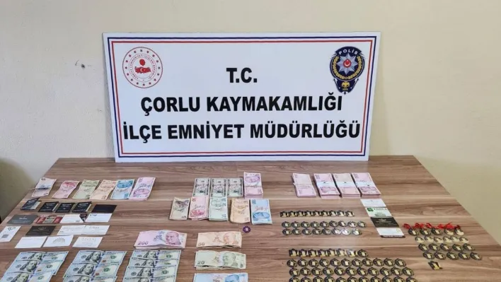 Çorlu'da sahte altın operasyonu: 1 tutuklama