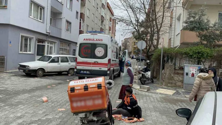 Çorlu'da trafik kazası: 1 yaralı