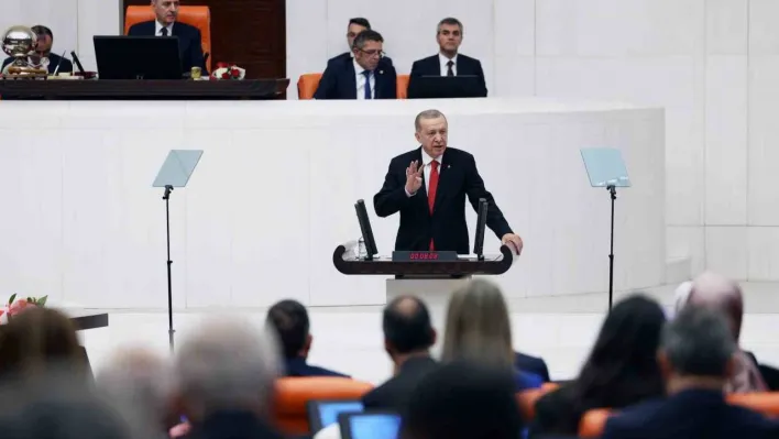 Cumhurbaşkanı Erdoğan: 'Herkesi yapıcı bir anlayışla yeni anayasa çağrımıza katılmaya davet ediyoruz'