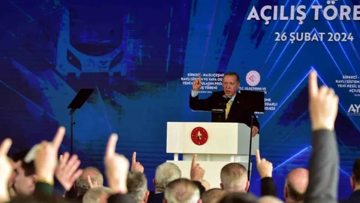 Cumhurbaşkanı Erdoğan: 'İstanbul'a nimet olarak bakanlar, ihmalkarlıkları ile şehrin bitkisel hayata girmesine sebep oldu'