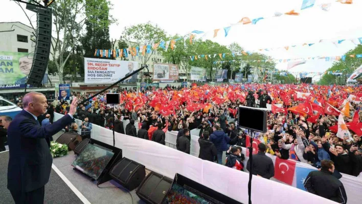 Cumhurbaşkanı Erdoğan 'Meral hanımı masaya döndüren de, Muharrem İnce'yi adaylıktan çektiren de aynı güçtür'