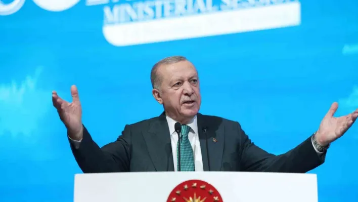 Cumhurbaşkanı Erdoğan: 'Ne Batı Şeria'nın ilhakına ne Kudüs'ün statüsünün değiştirilmesine müsaade edemeyiz'