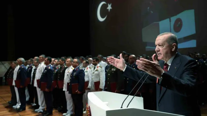 Cumhurbaşkanı Erdoğan: 'Terörsüz Türkiye' ve 'terörsüz bölge' hedeflerimize doğru kararlı, ümitli ve dikkatli bir şekilde ilerliyoruz'