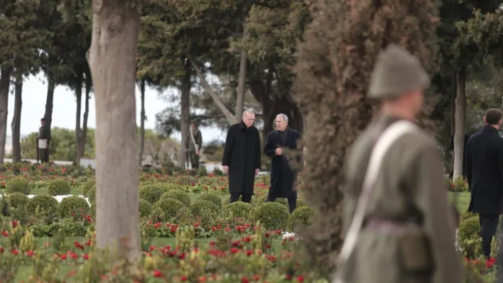 Cumhurbaşkanı Erdoğan Çanakkale'de