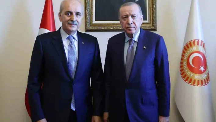 Cumhurbaşkanı Erdoğan'dan Numan Kurtulmuş'a ziyaret