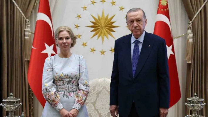 Cumhurbaşkanı Erdoğan, İsveç Büyükelçisi Malena Mard'ı kabul etti