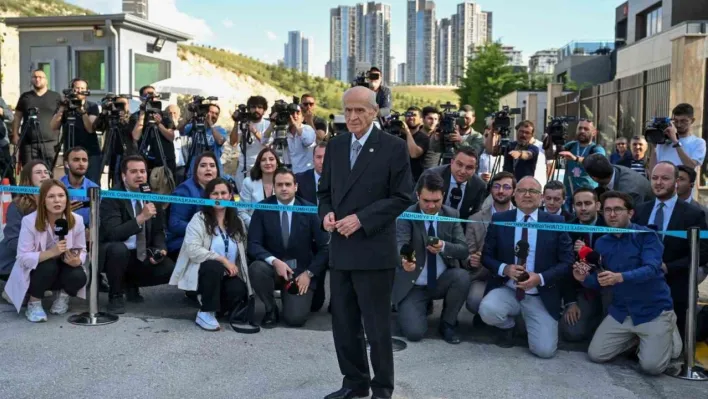 Cumhurbaşkanı Erdoğan, MHP Genel Başkanı Bahçeli'yi ziyaret etti