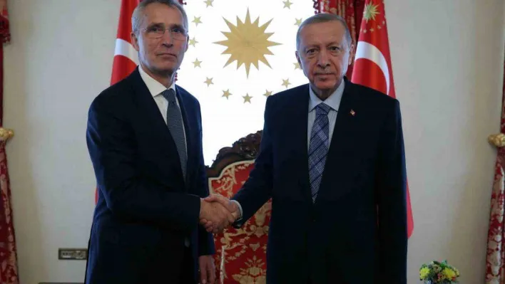 Cumhurbaşkanı Erdoğan NATO Genel Sekreteri Stoltenberg'i kabul etti