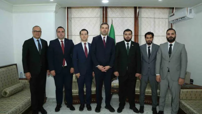 Cumhurbaşkanlığı İletişim Başkanlığı Heyeti, Suriye Enformasyon Bakanlığını ziyaret etti