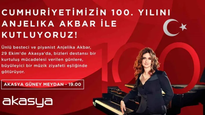 Cumhuriyetin 100. Yılı Akasya'da coşkuyla kutlanacak