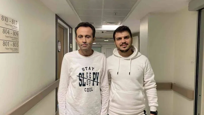 Damadının karaciğeriyle yaşama tutundu