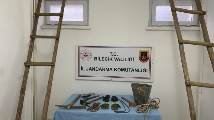 Define avcıları suçüstü yakalandı