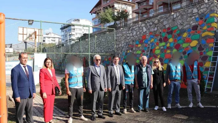 Denetimli serbestlik yükümlülerinden örnek kamu çalışması