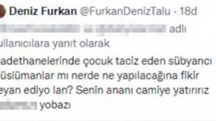 Deniz Furkan Talu hakkında 5 yıla kadar hapis talebi