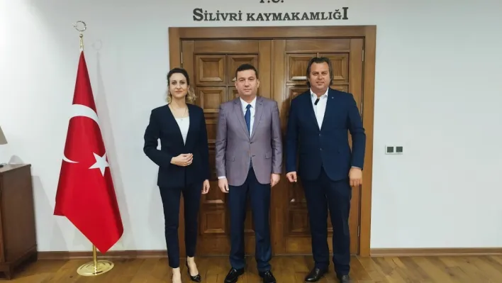 Denizbank Silivri Şubesi'nden Kaymakam Togan'a Ziyaret