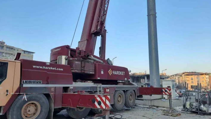 Deprem bölgesine takviye baz istasyonu