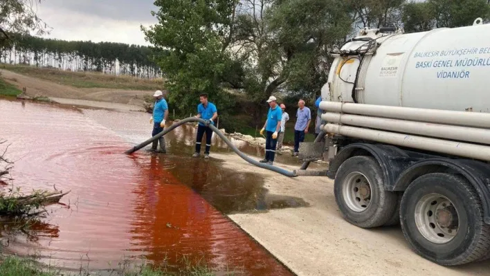 Dere yatağına zirai ilaç dökerek kirliliğe neden olan zanlıya rekor ceza