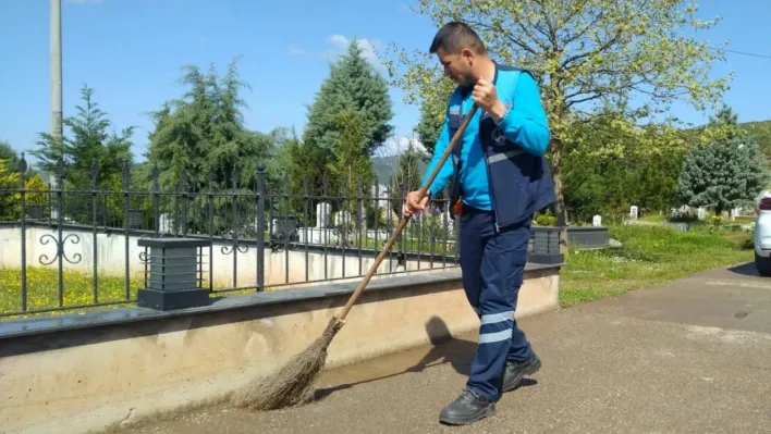 Derince'de bayram temizliği