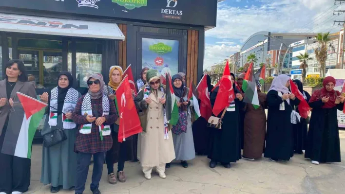 Derince esnafından Gazze'ye anlamlı destek