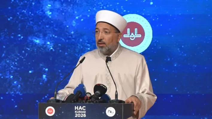 Diyanet İşleri Başkanı Arpaguş: 'Bu sene Suudi Arabistan tarafından ülkemize tanınan kontenjan 84 bin 942'dir'