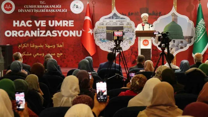 Diyanet İşleri Başkanı Erbaş: 'Şehitlerimizin kabirlerinde rahat uyumasını istiyorsak birlik ve beraberlik içinde olmalıyız'