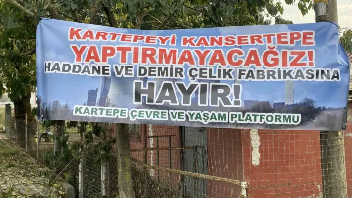 Doğa harikası Kartepe'ye 'demir çelik' hançeri: Vatandaş çadır kurdu
