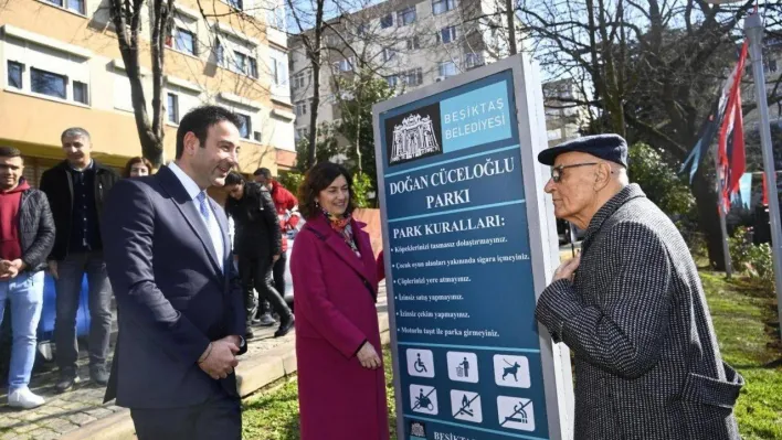 Doğan Cüceloğlu'nun ismi Beşiktaş'taki çocuk parkında yaşayacak