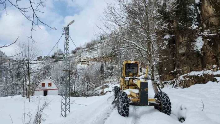 Doğu Karadeniz'de kar nedeniyle 567 köy ve mahalle yolu ulaşıma kapandı