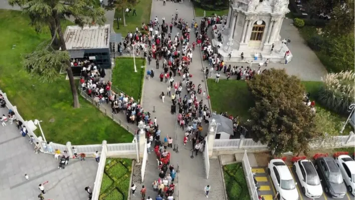 Dolmabahçe'de 100'üncü yıl coşkusu