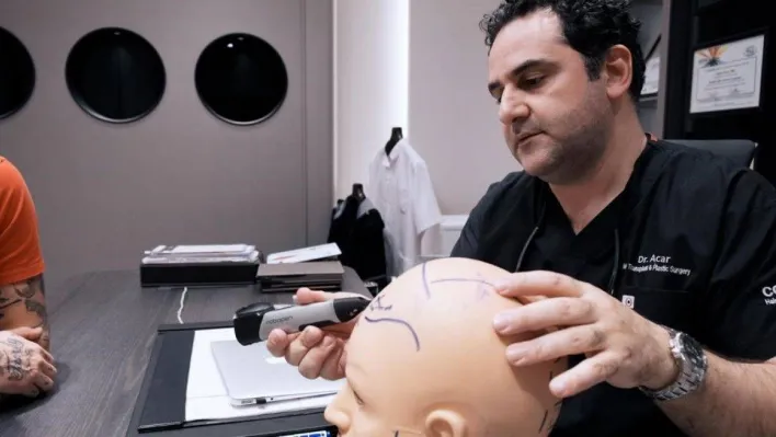 Dr. Levent Acar: 'FUE saç ekim tekniği başarı garantili'