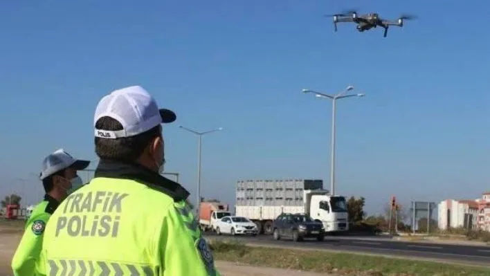 Drone ile yapılan denetimlerde 16 bin 689 lira ceza uygulandı