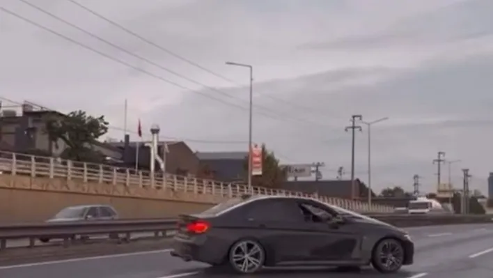 Düğün konvoyunda drift atan magandaya ceza yağdı