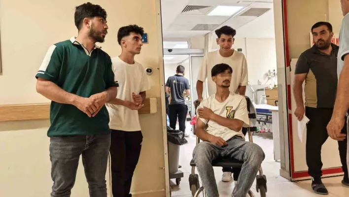 Düğünde kurusıkı tabancayla ateş edilmesi sonucu 17 yaşındaki çocuk yaralandı